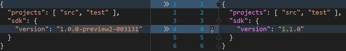 Update global.json to make sure the dotnet migrate tool works