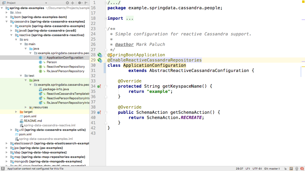Spring Data IntelliJ IDEA Documentation