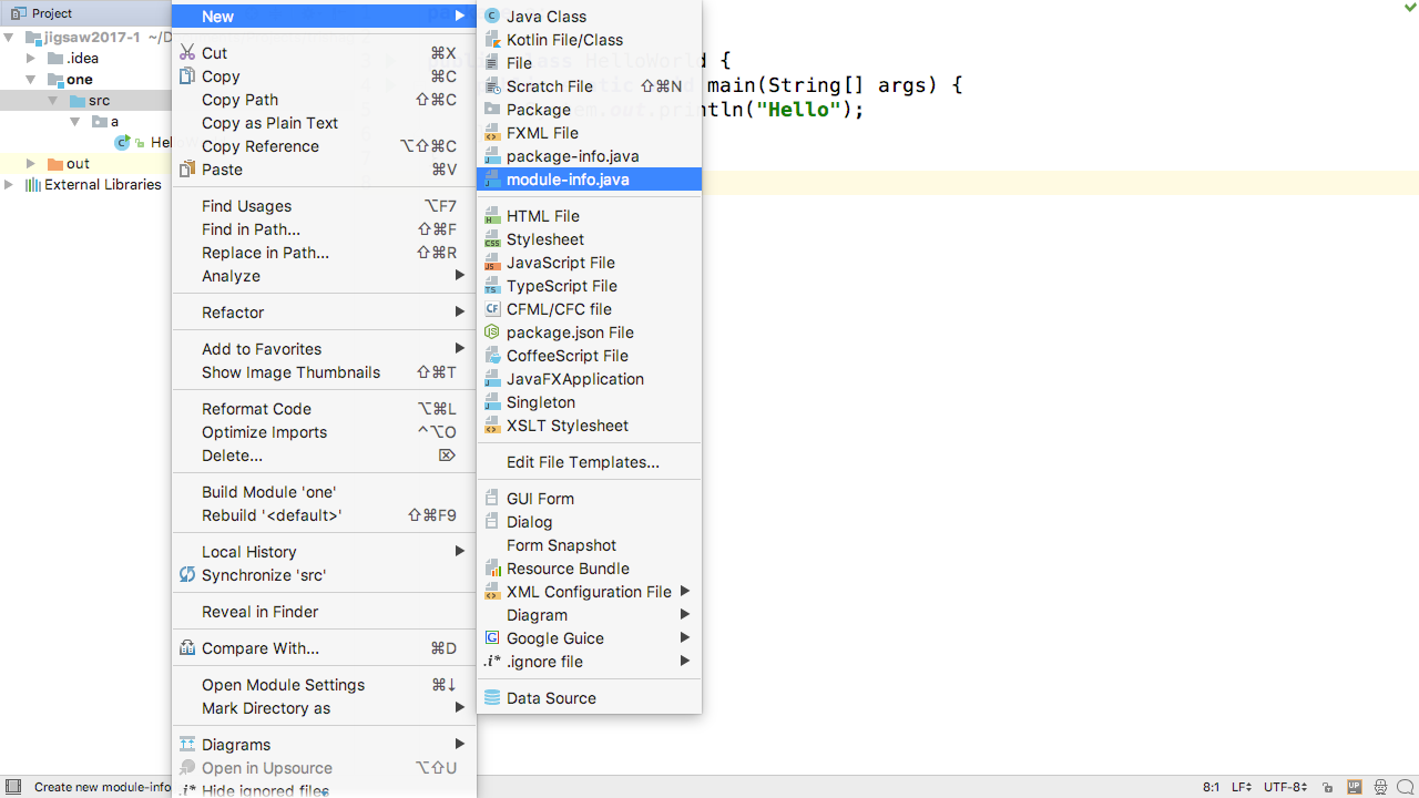 Support For Java 9 Modules In Intellij Idea 17 1 The Intellij Idea Blog