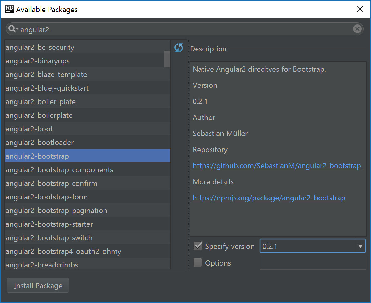 download jetbrains nodejs