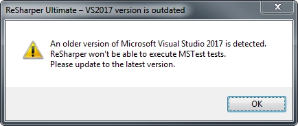 Visual Studio 2017 outdated? Not really