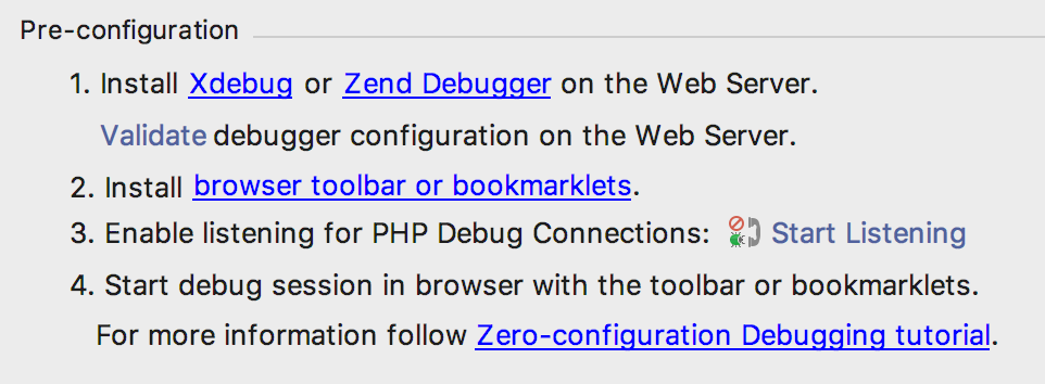 debugger-pre-config