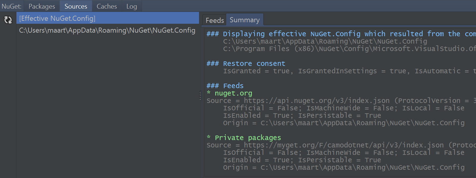 Effective NuGet configuration