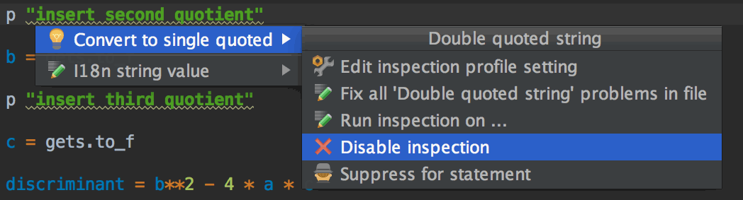 disable_inspections_rubymine