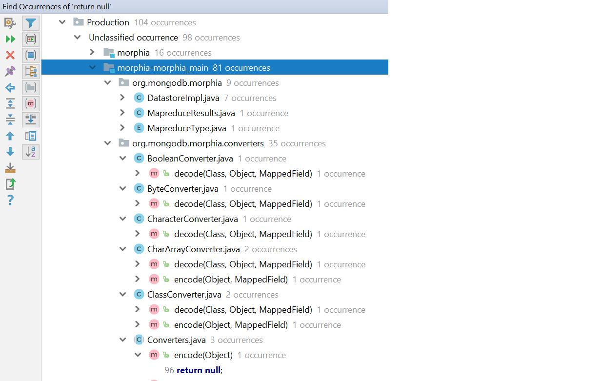 Java return null. Code smell. Org.Jetbrains.annotations.nullable;.