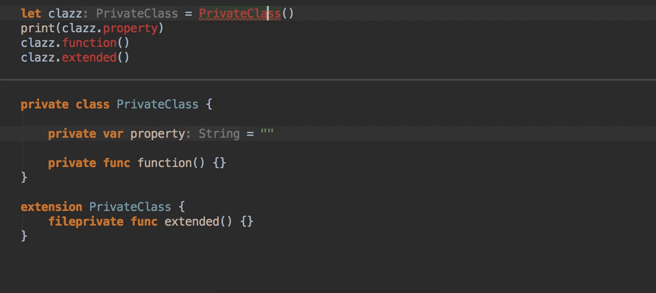 AppCode starts 2017.2.2 EAP: access modifiers support and the first ...
