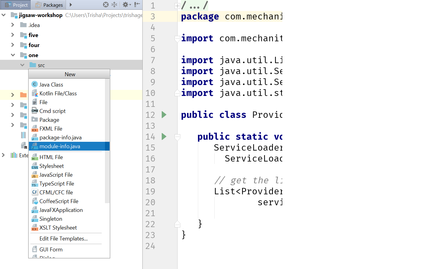 module not specified intellij spring boot