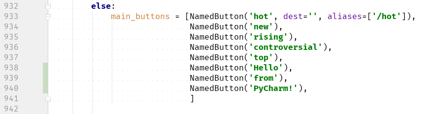 html formatter pycharm