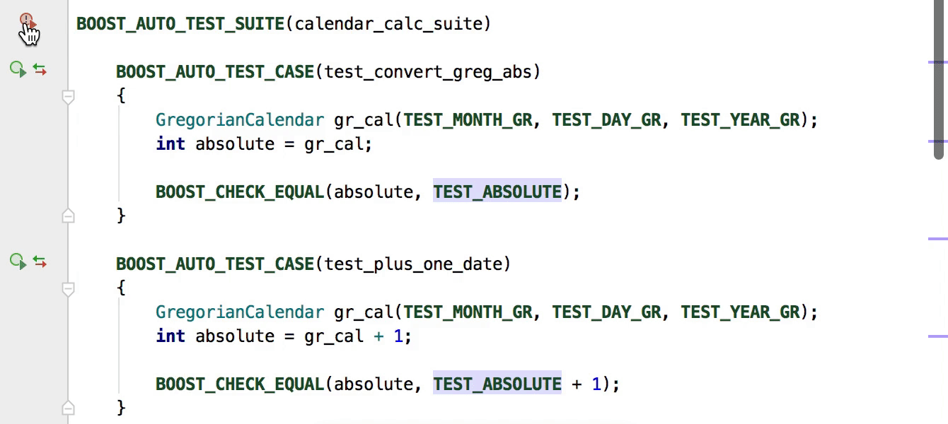 Boost tests