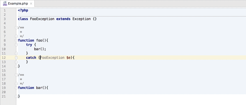 PHP Exception Handling