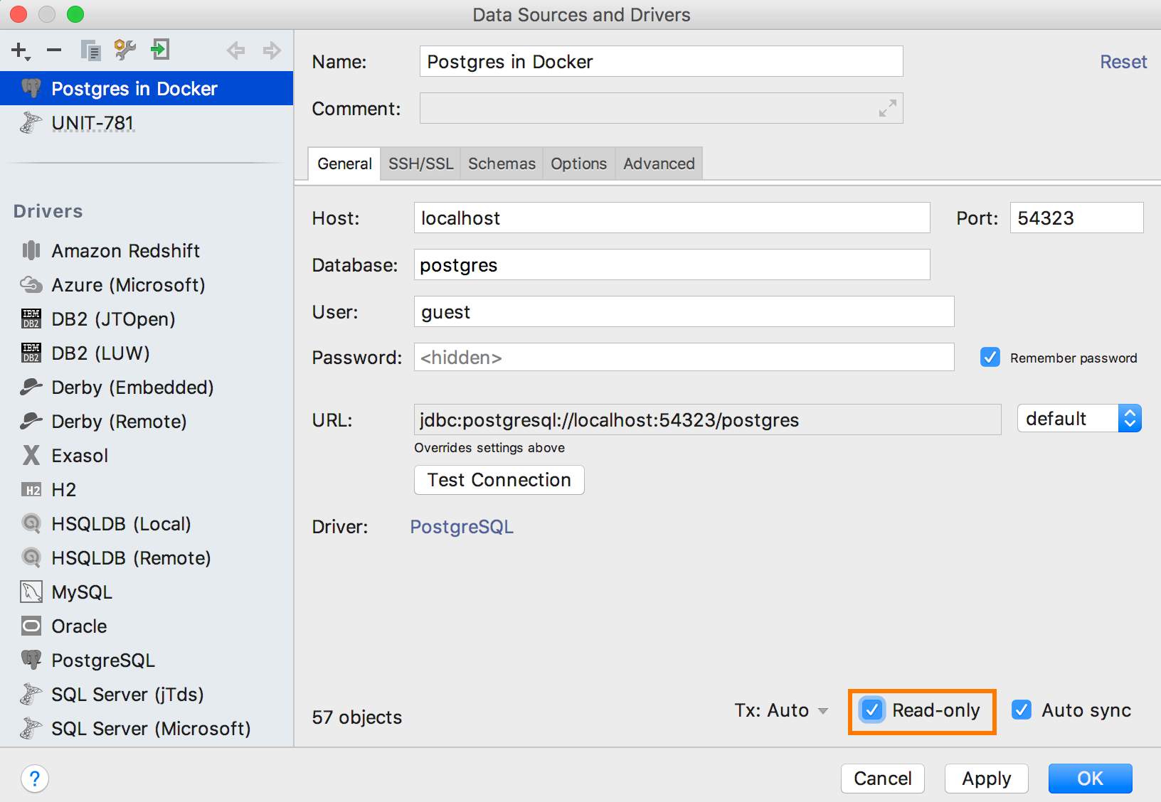 bigquery datagrip