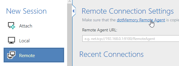 Link to Remote Agent