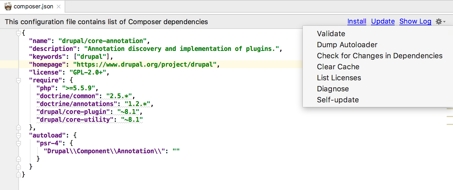 download phpstorm composer