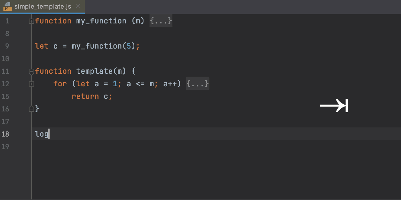 Creating and Using Code Snippets | The WebStorm Blog