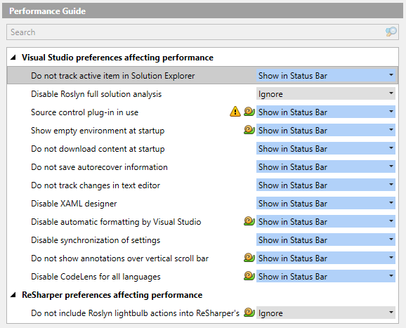 Performance guide