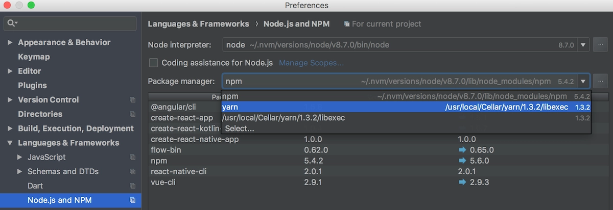 package-manager-configuration