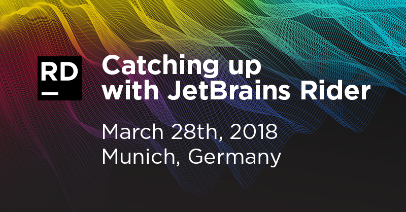 Free Rider event at the JetBrains Munich office on March 28th