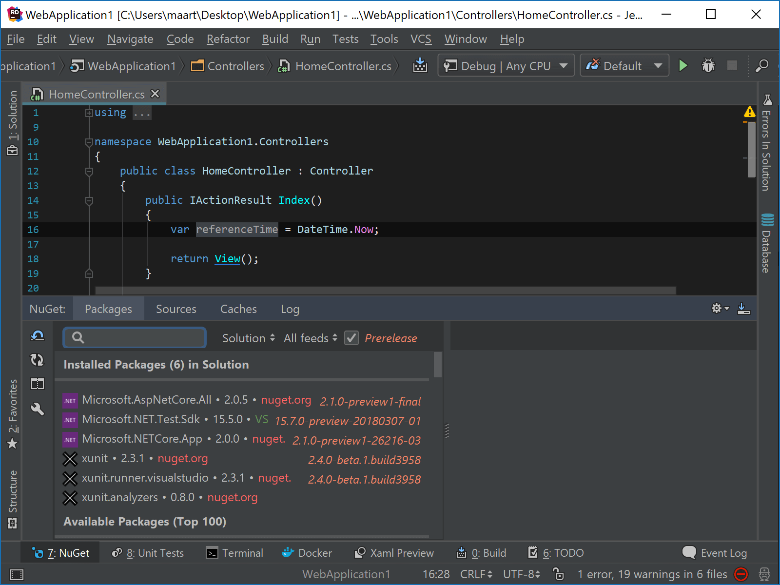 Install Roslyn analyzer in Rider using NuGet client