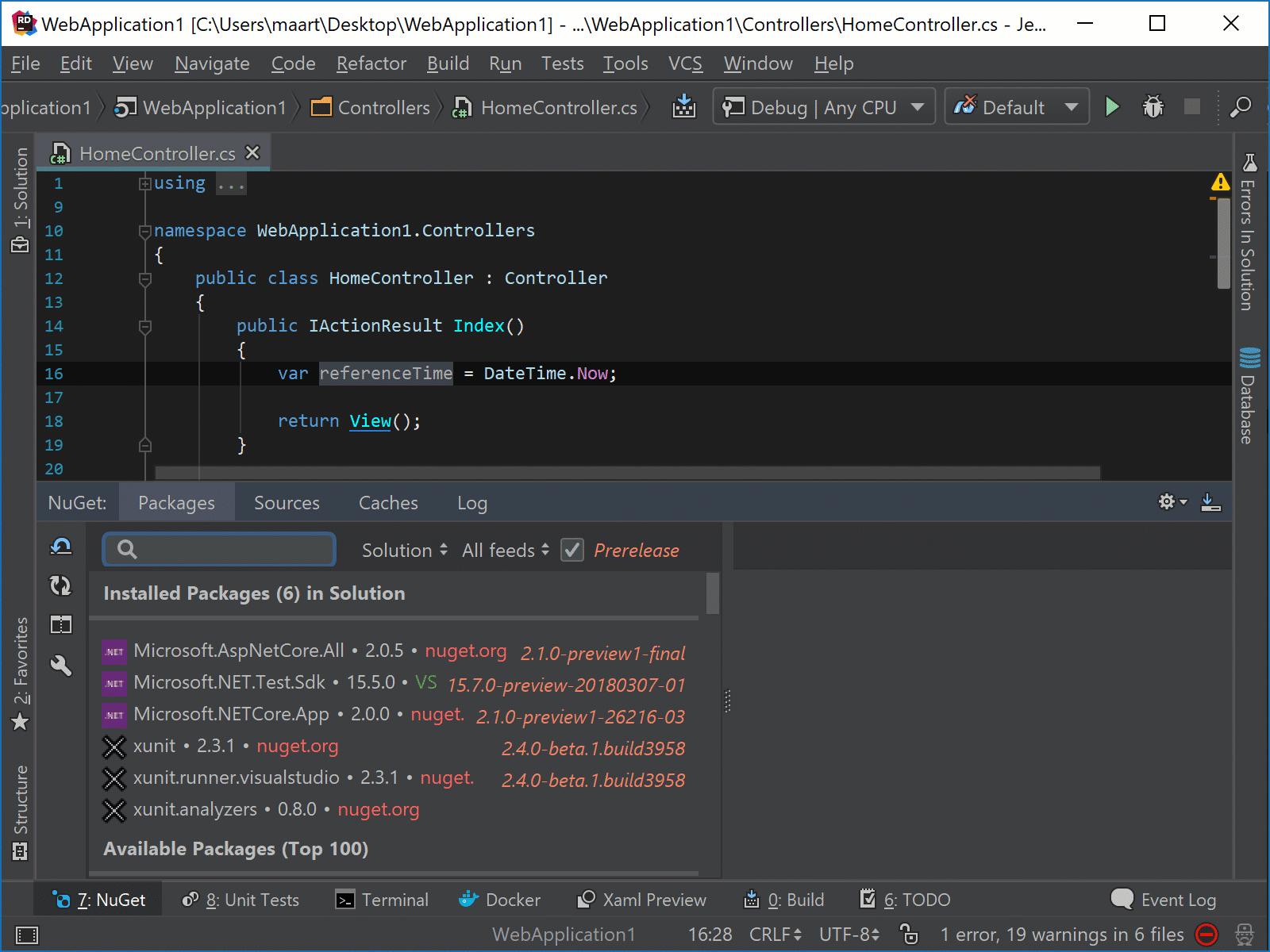 Roslyn analyzer support in Rider 2018.1 EAP | The .NET Tools Blog