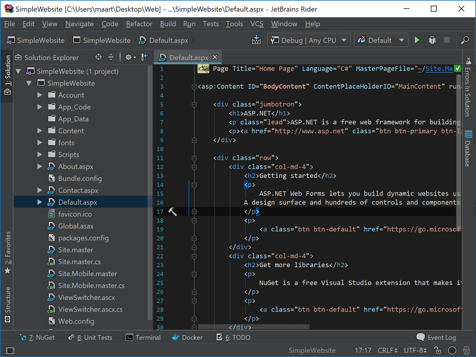 Default aspx site. Jetbrains Rider. Jetbrains Rider темы. Rider vs Visual Studio. Jetbrains Rider Key 2022.