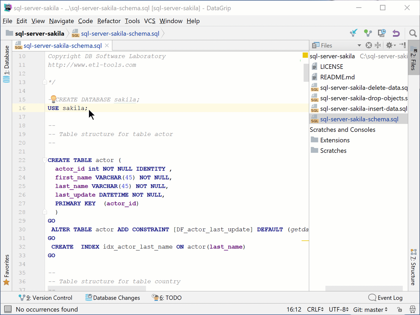 datagrip sqlite data types