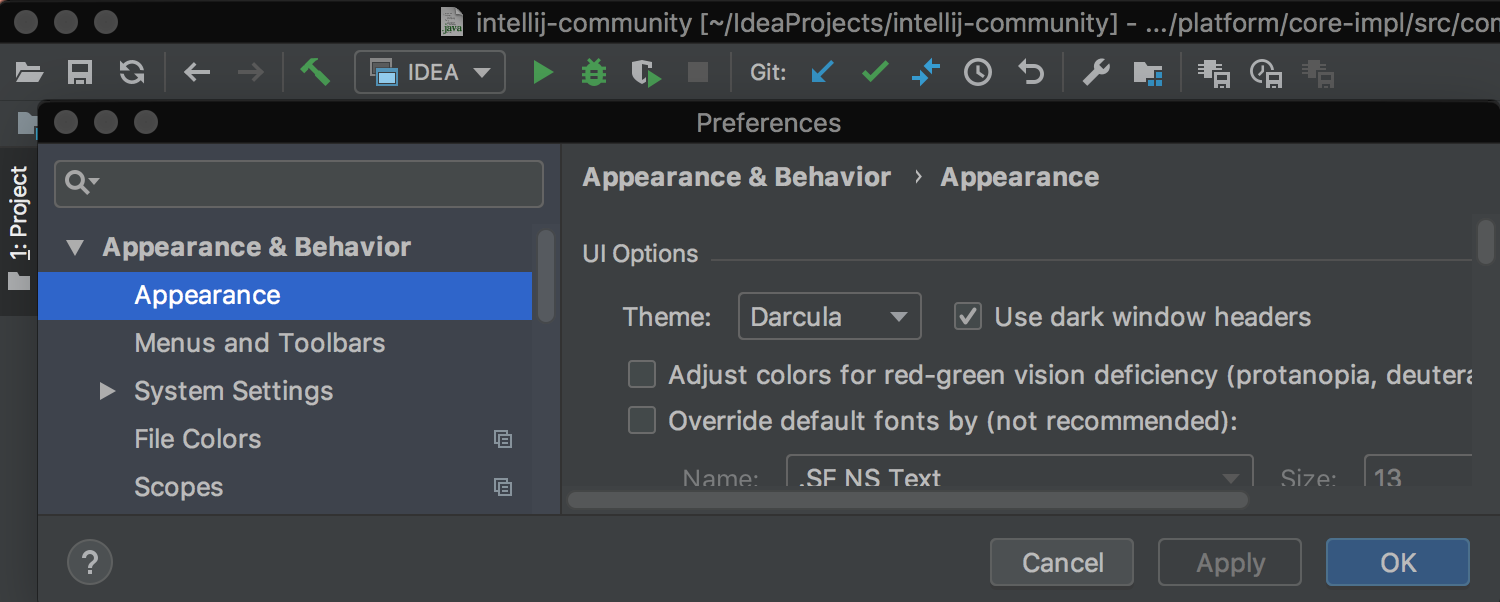 macos install intellij idea