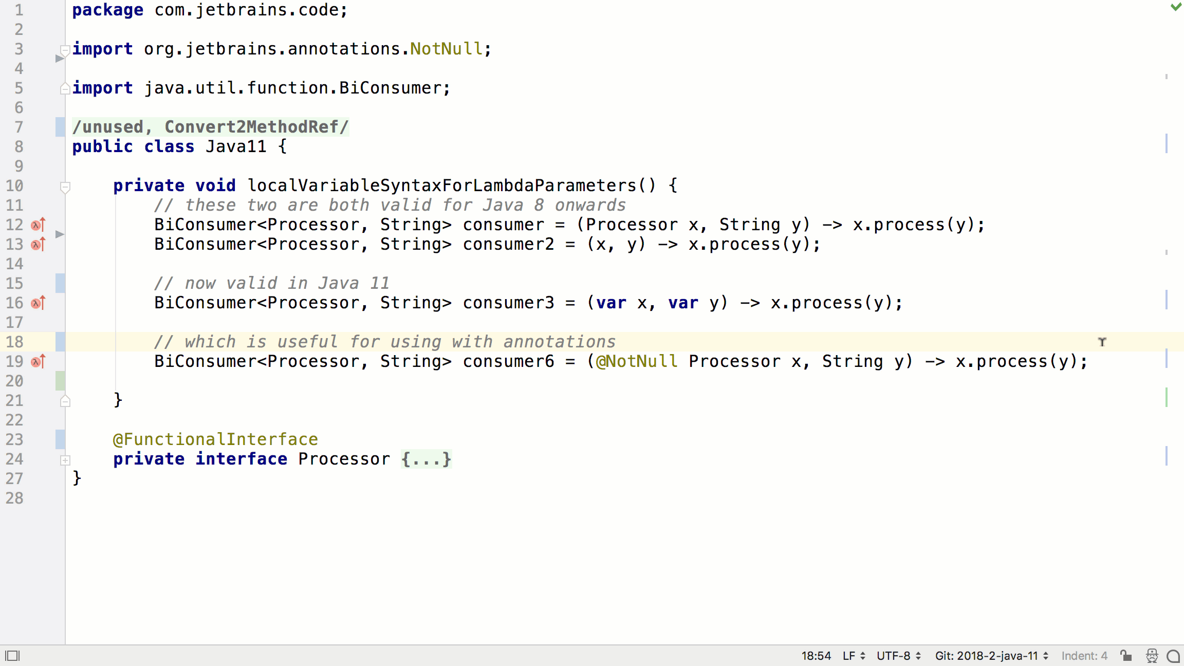 Java 11 in IntelliJ IDEA 2018.2 The IntelliJ IDEA Blog