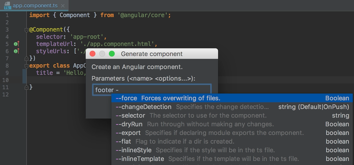 angular cli webstorm run index.html loading