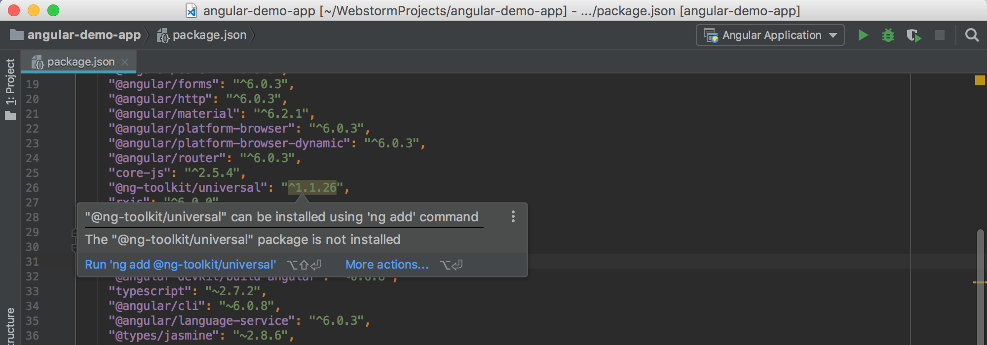 webstorm-install-with-ng-add-inspection