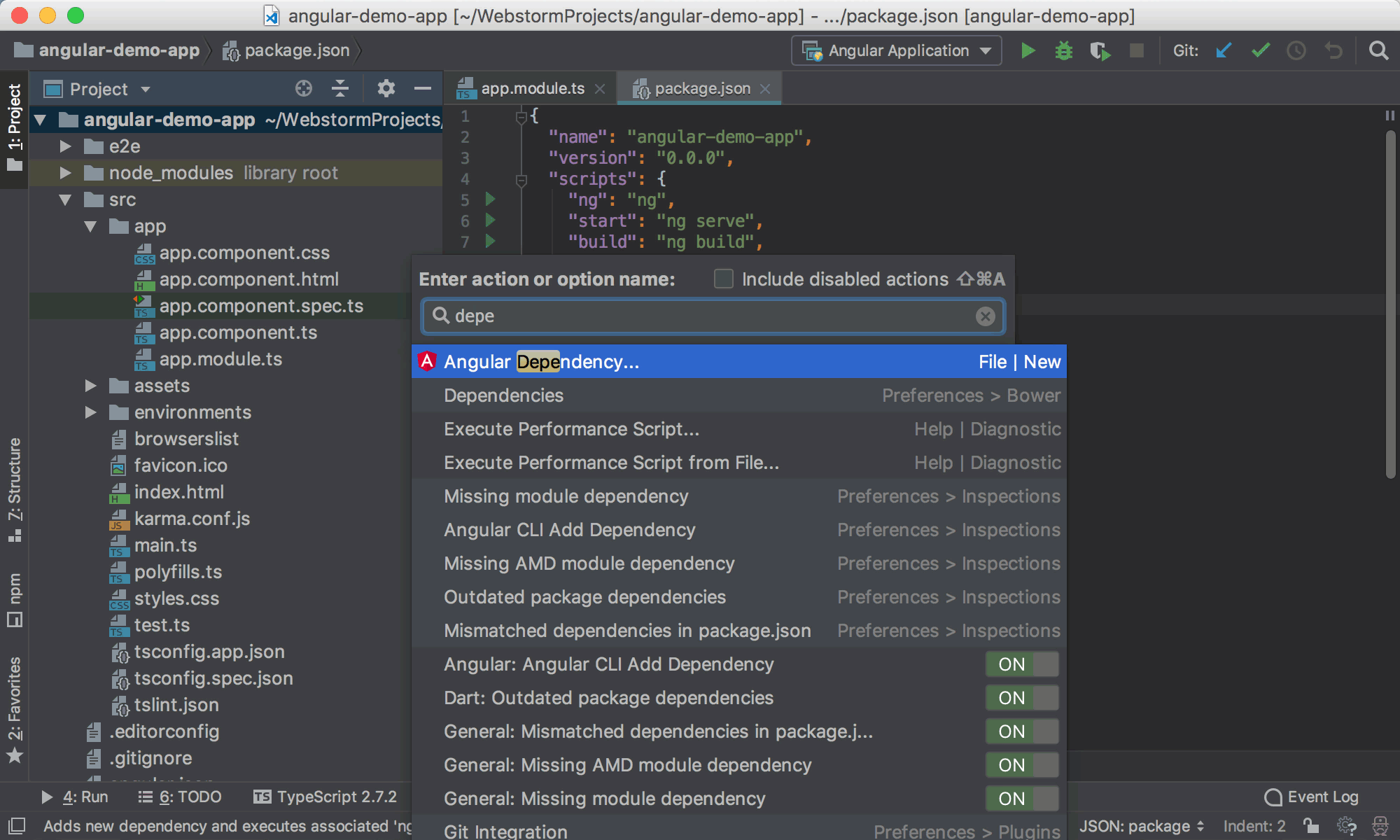 getting started with webstorm nodejs