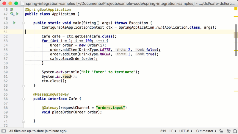 Intellij run dashboard hot sale spring boot