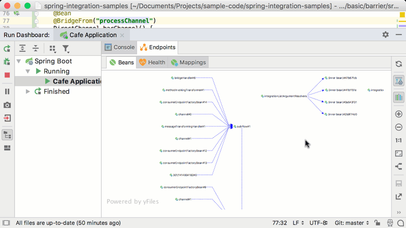 Intellij run dashboard spring on sale boot