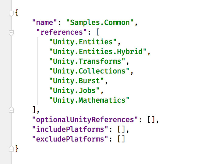 Assembly Definition File contents