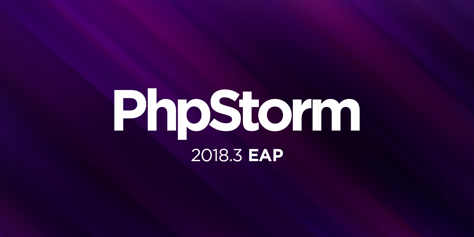 PhpStorm 2018.3 EAP