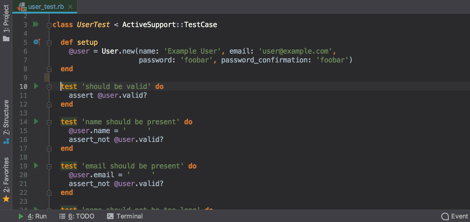 Running Tests in RubyMine: Overview & Improvements | The RubyMine Blog