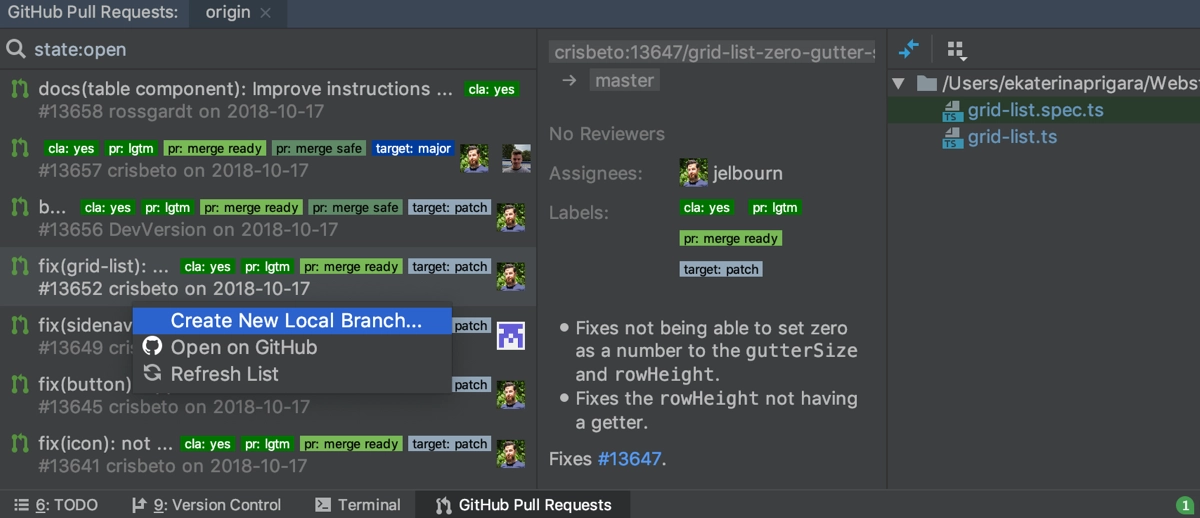 github pull request meaning