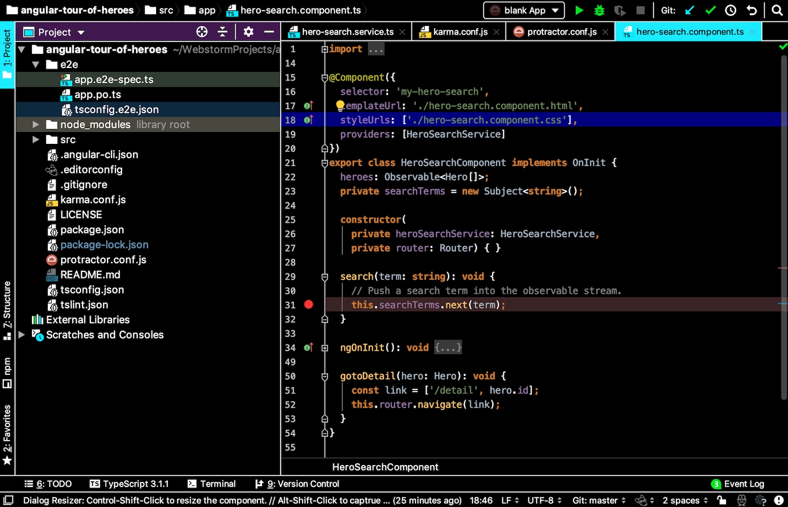 webstorm keyboard shortcuts