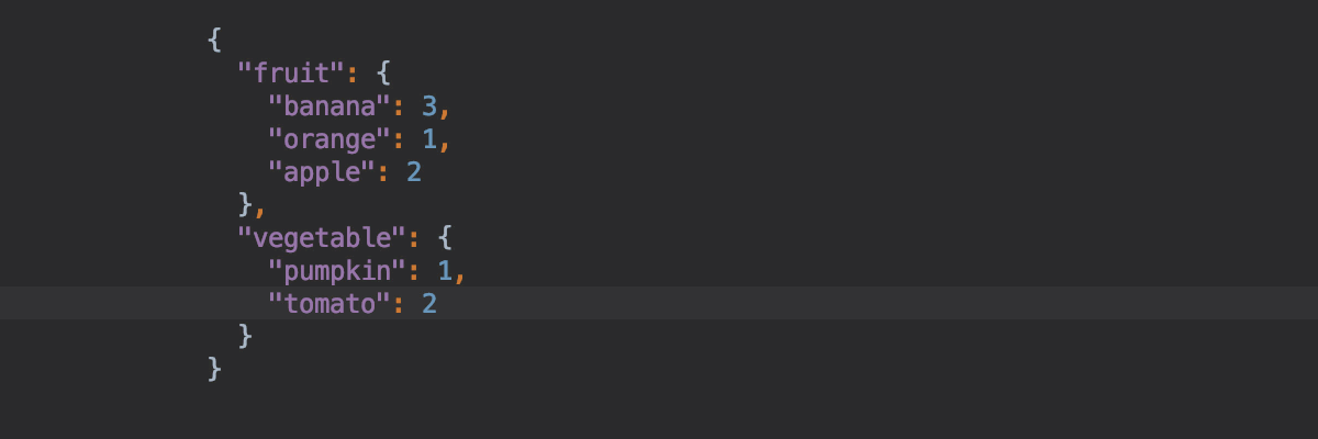 Mov line up and down in JSON