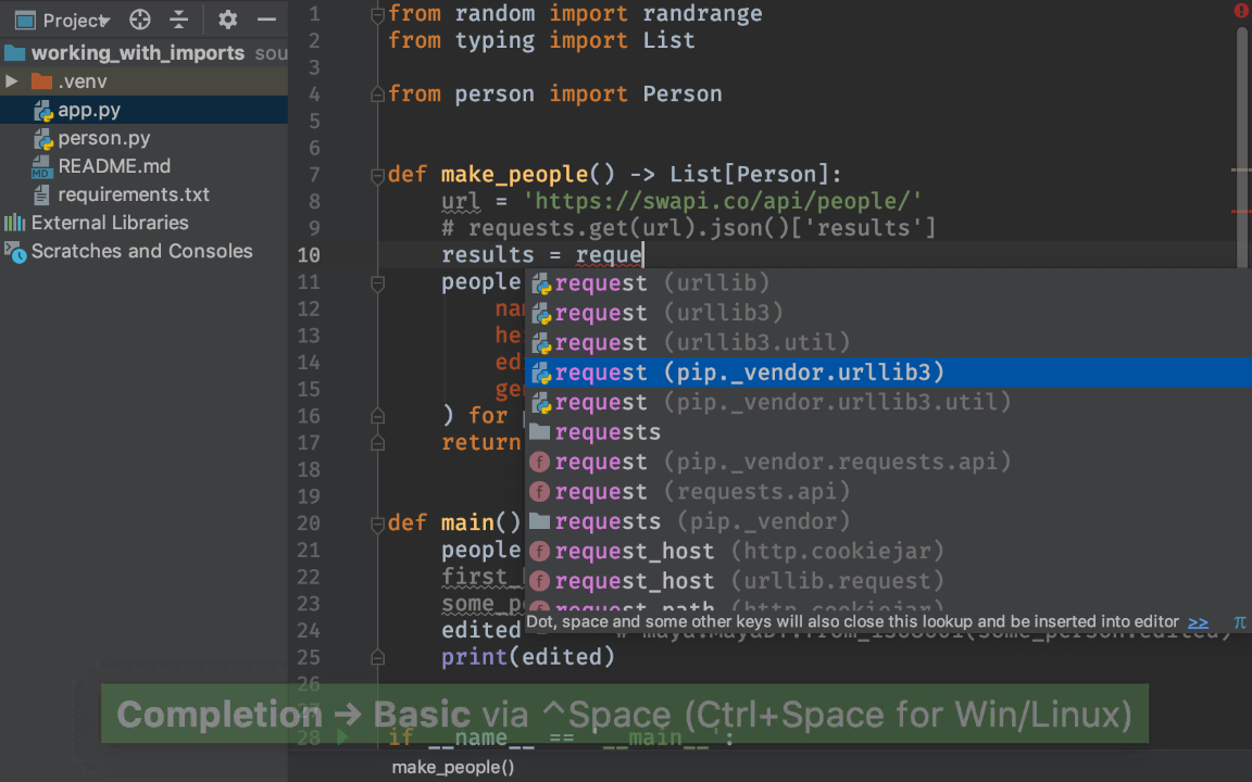 Как добавить venv в проект pycharm