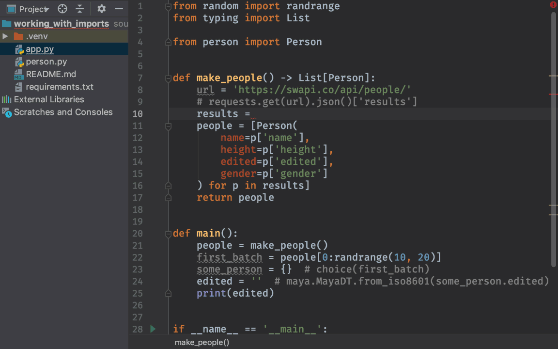 Let PyCharm Do Your Import Janitorial Work | The PyCharm Blog
