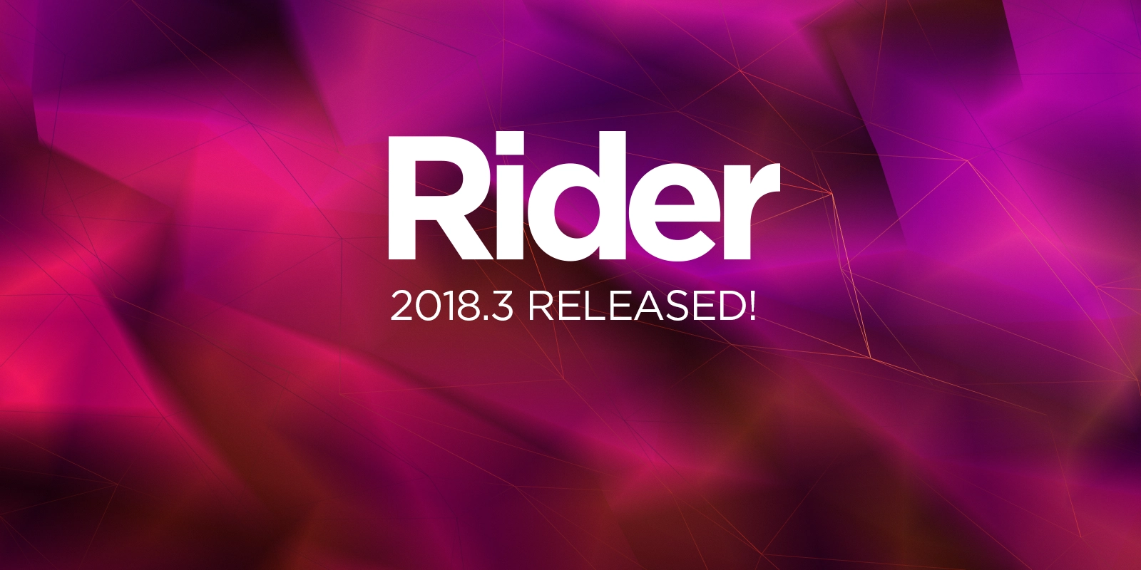 Rider 2018.3 maintenant disponible