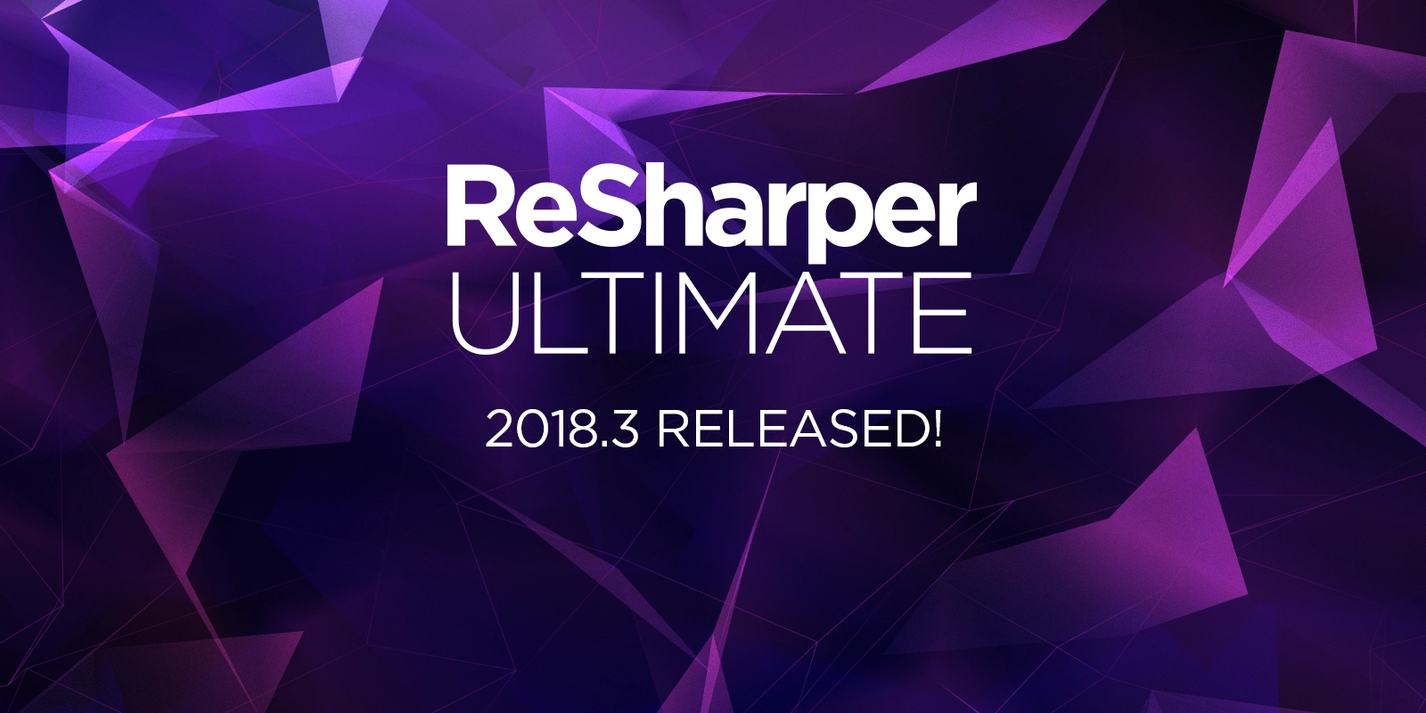 ReSharper Ultimate 2018.3 released