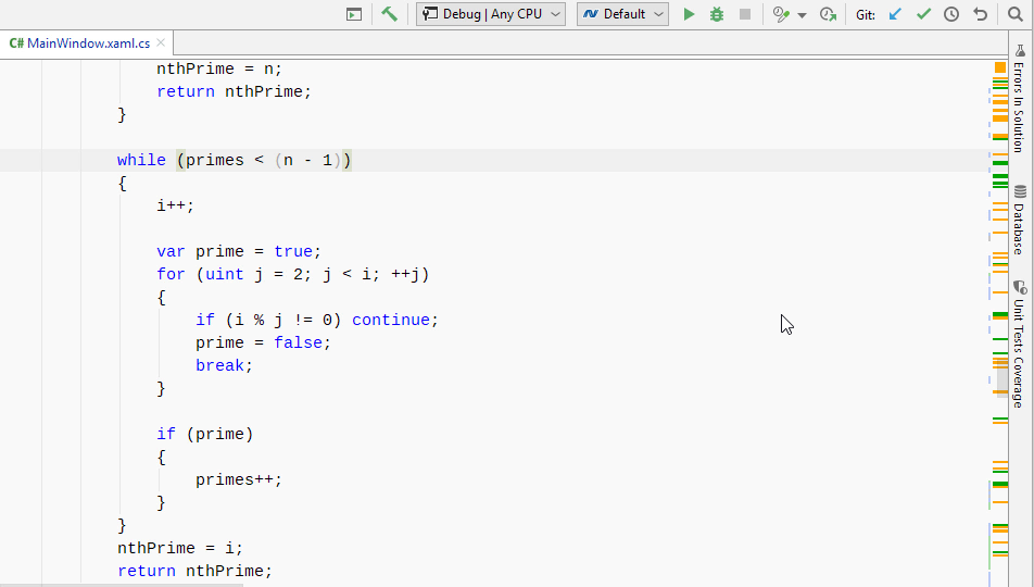 Profiling session configuration in Rider