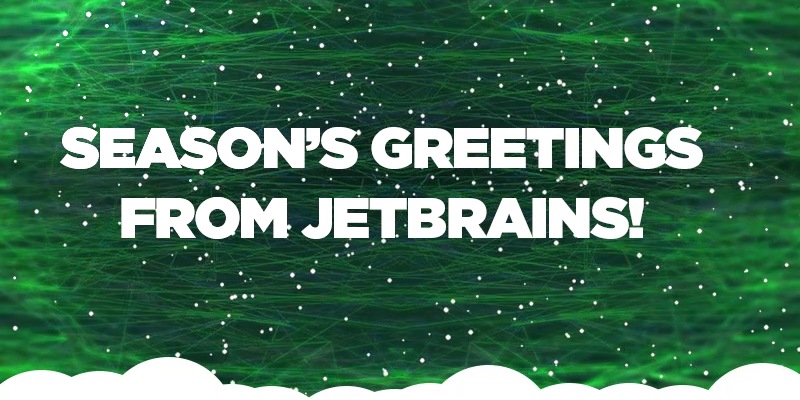 Season's greetings from JetBrains