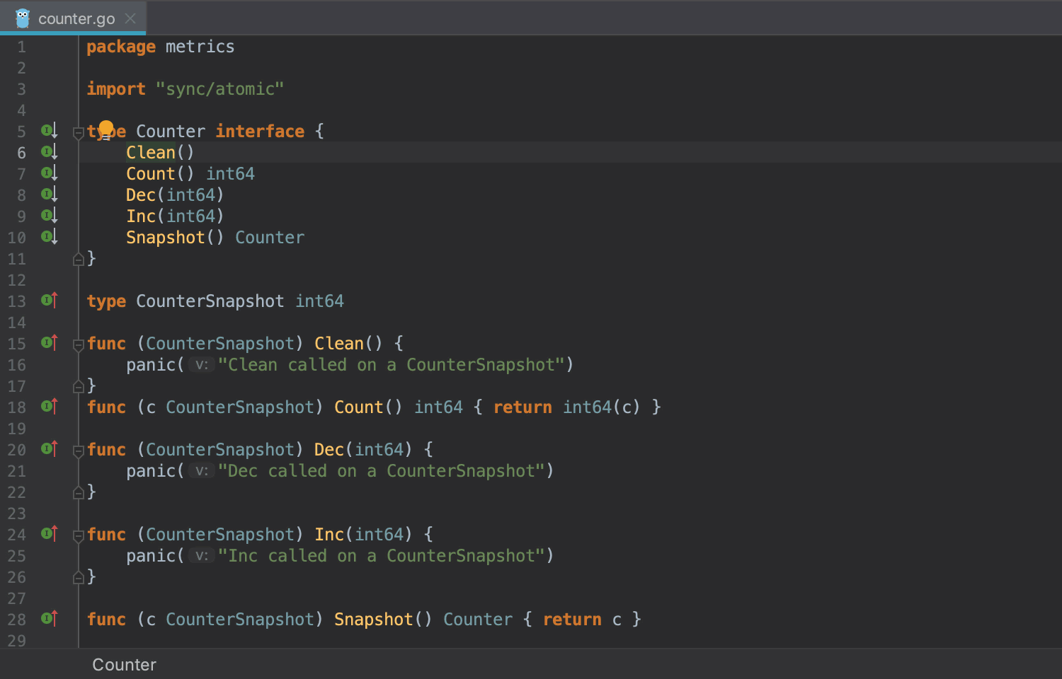 Rename refactoring asks to rename methods declared in interface