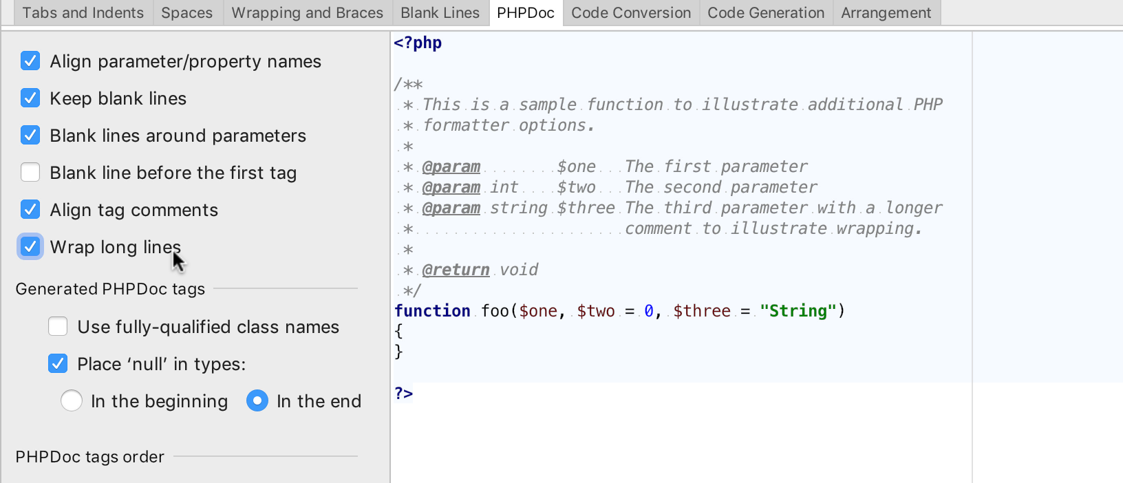 phpdoc-align