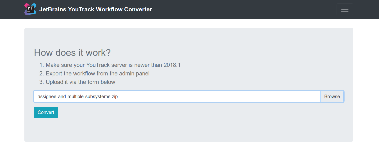 WorkflowConverter