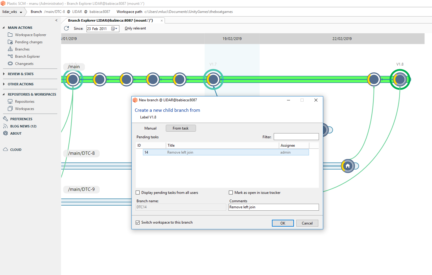 Plastic SCM - Technical article - TeamCity CI server integration