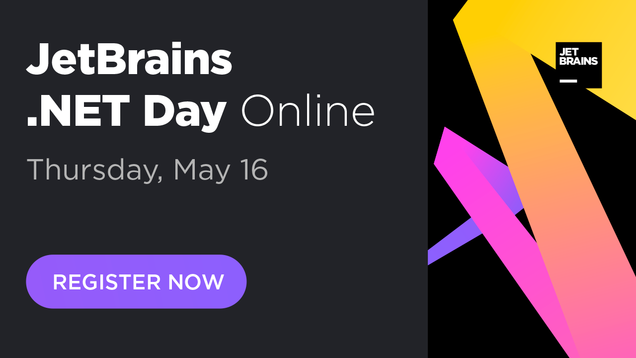 Register for JetBrains .NET Day Online