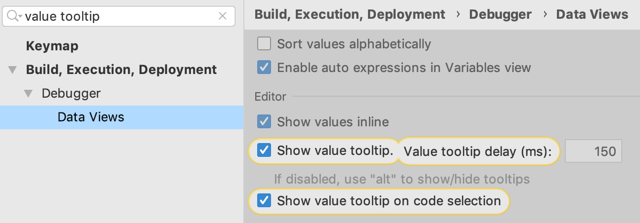 Enabling evaluation from code selection